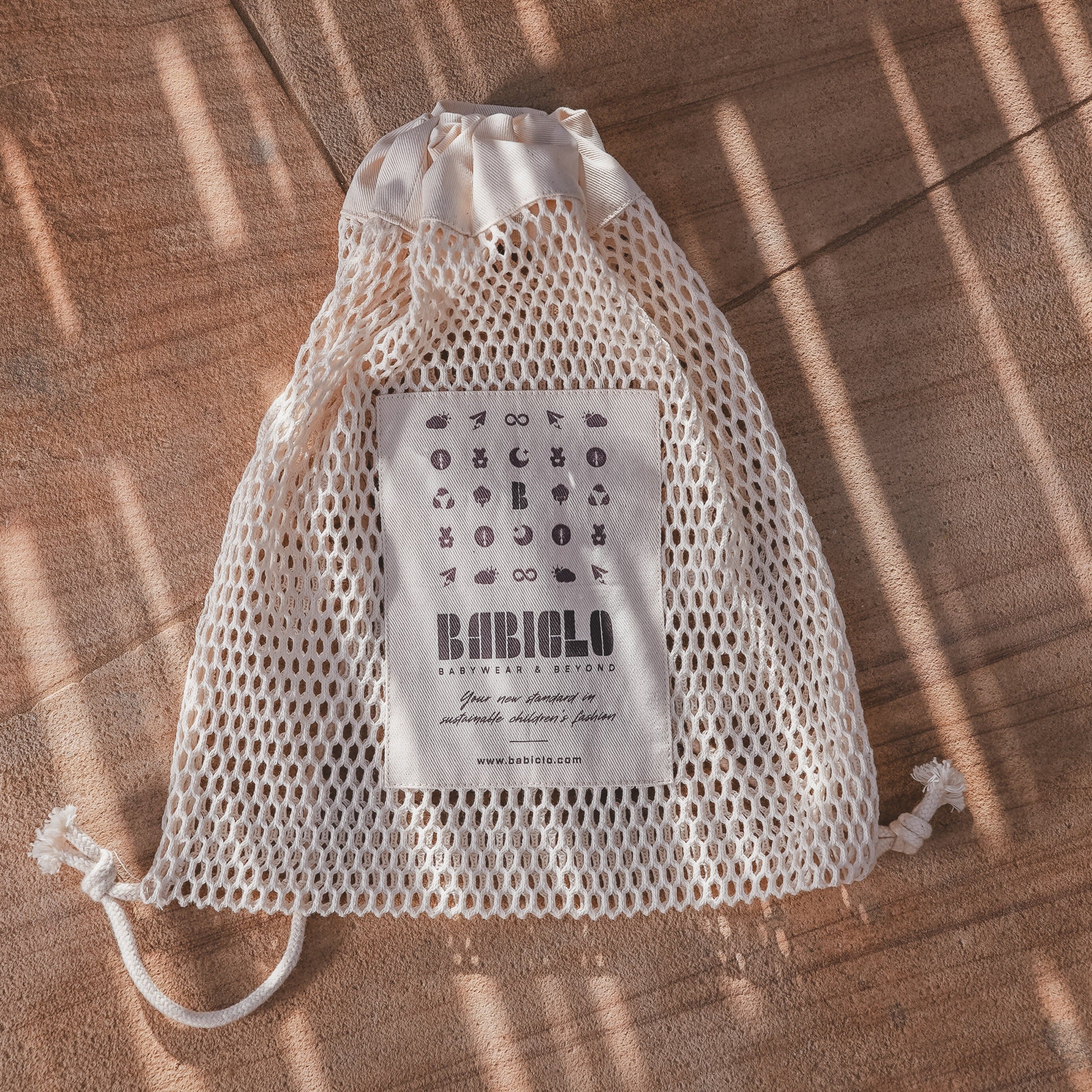 Organic Cotton Drawstring Bag