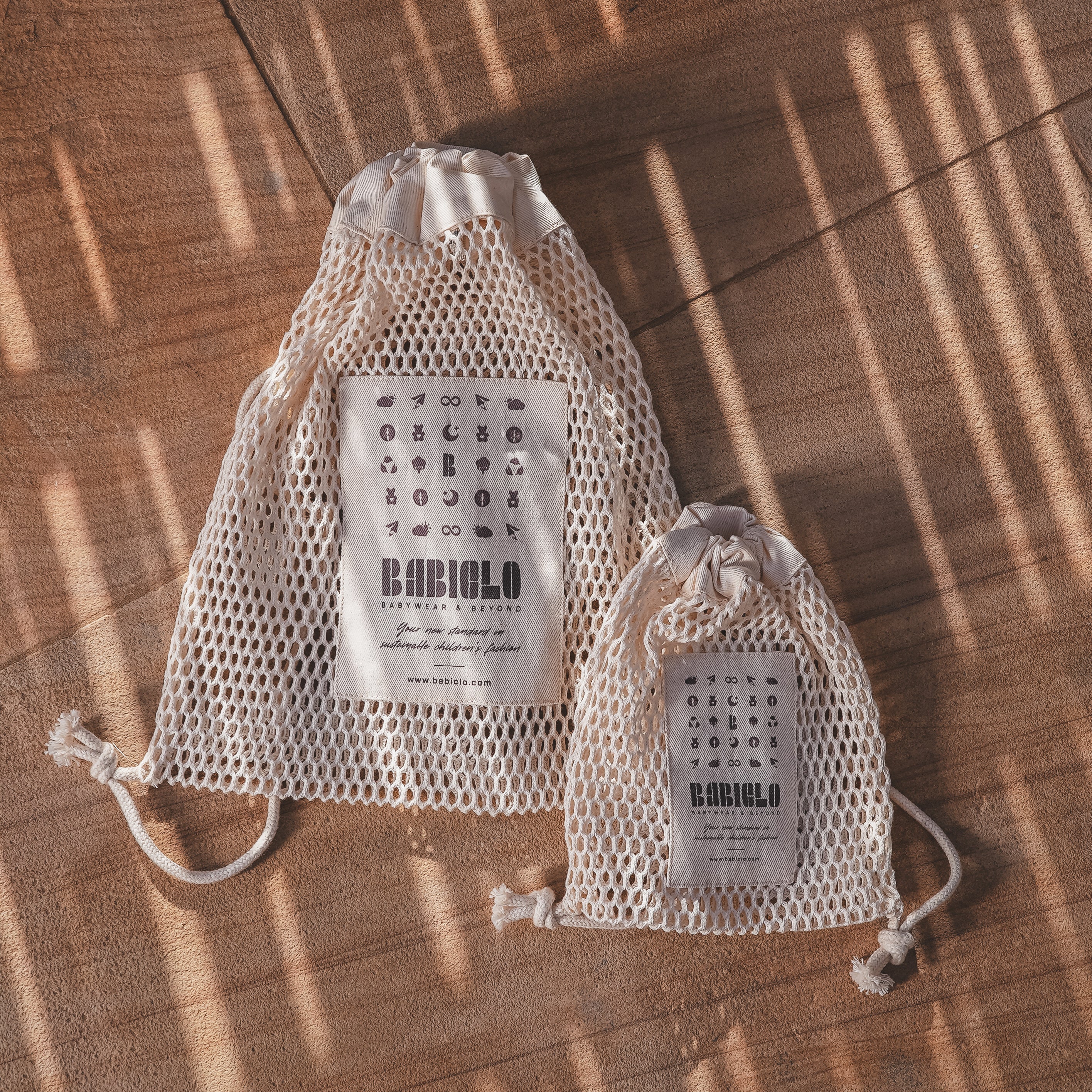 Organic Cotton Drawstring Bag