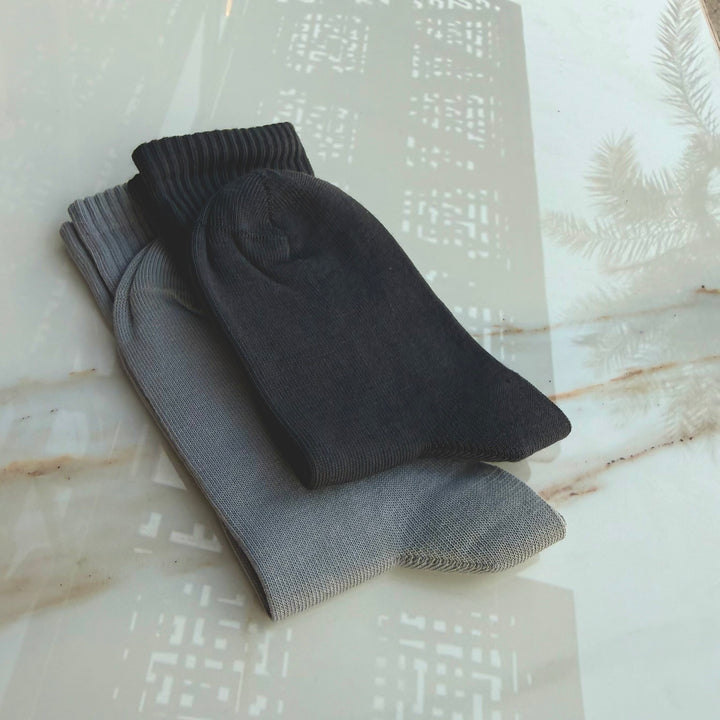 Organic Cotton Socks  -  Plain Assorted